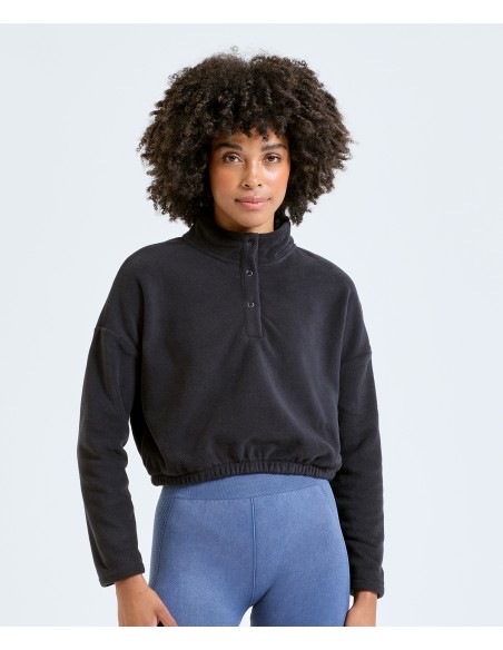 TRI-TR087-Polaire à la coupe crop top pour femme TriDri®