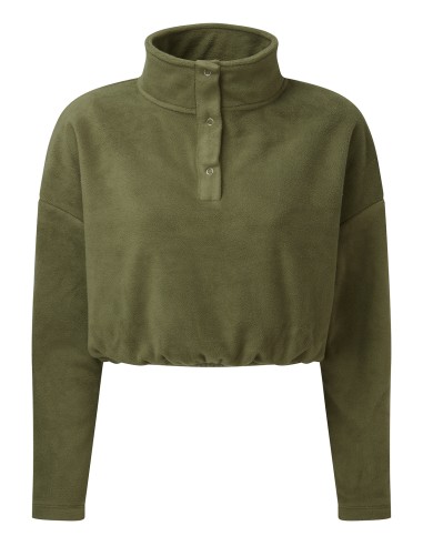 TRI-TR087-Polaire à la coupe crop top pour femme TriDri®