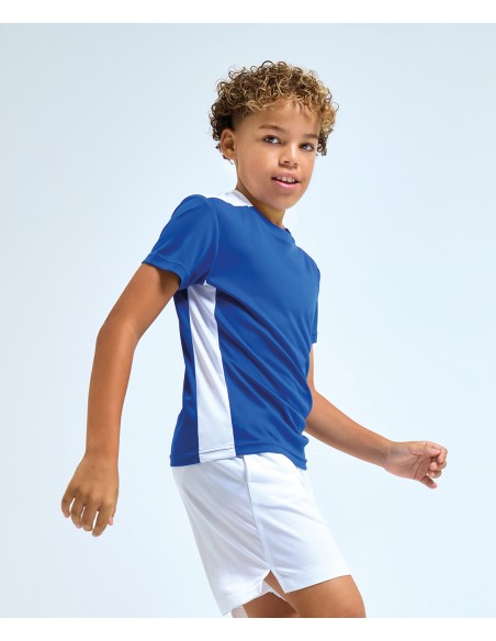 TRI-TR09B-T-shirt performance contrasté TriDri® pour enfants