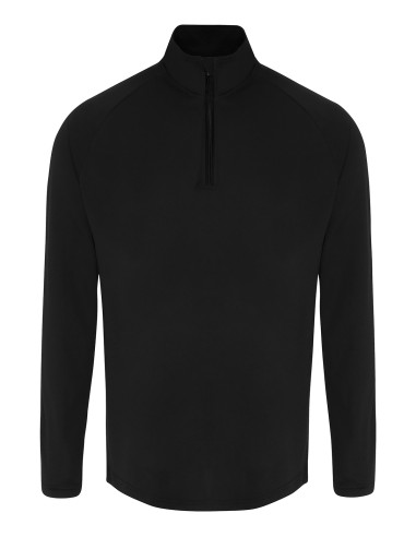 TRI-TR110-Mens Long Sleeve Performance ¼ Zip