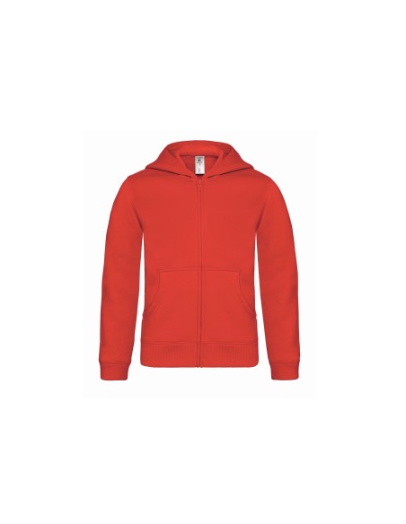 B-WK682-Sweat à capuche zippé Hooded /Enfant