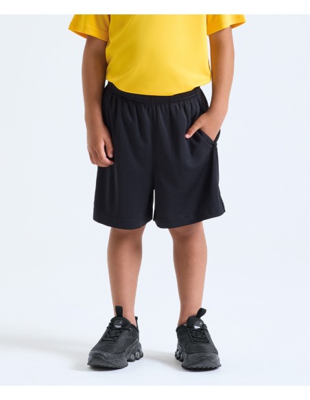 TRI-TR57B-Kids TriDri® Ion-Charge performance shorts