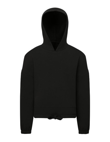 TRI-TR85B-Kids Recycled Cropped Oversize Hoodie