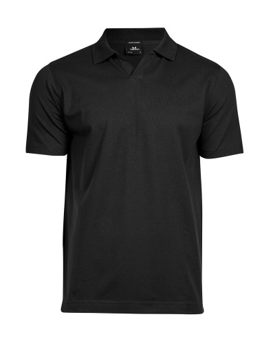 TEE-1404-Luxury Stretch V-Neck Polo