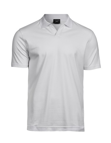 TEE-1404-Luxury Stretch V-Neck Polo