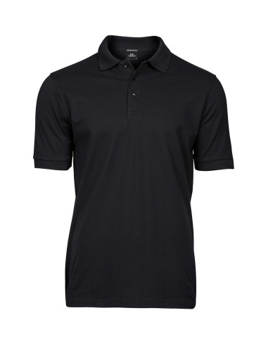 TEE-1405-Mens Luxury Stretch Polo