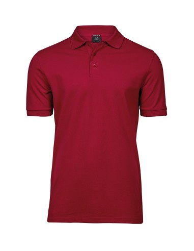 TEE-1405-Mens Luxury Stretch Polo