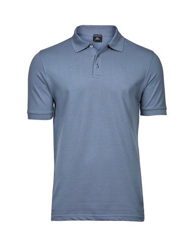 TEE-1405-Mens Luxury Stretch Polo