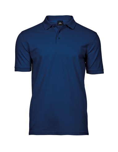 TEE-1405-Mens Luxury Stretch Polo