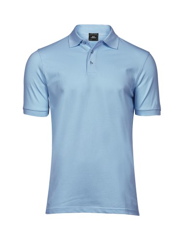 TEE-1405-Mens Luxury Stretch Polo