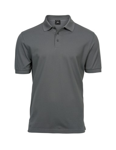 TEE-1405-Mens Luxury Stretch Polo