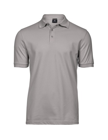 TEE-1405-Mens Luxury Stretch Polo