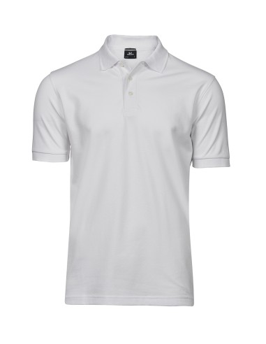 TEE-1405-Mens Luxury Stretch Polo