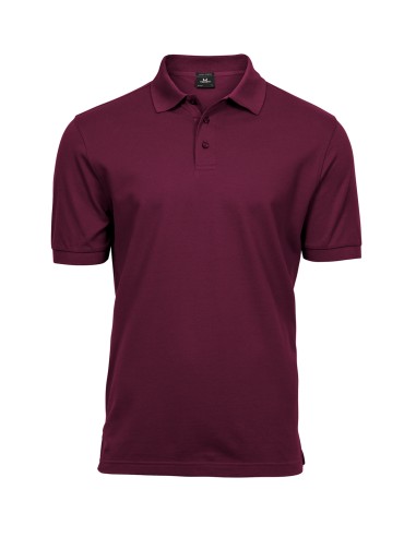 TEE-1405-Mens Luxury Stretch Polo