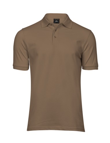 TEE-1405-Mens Luxury Stretch Polo