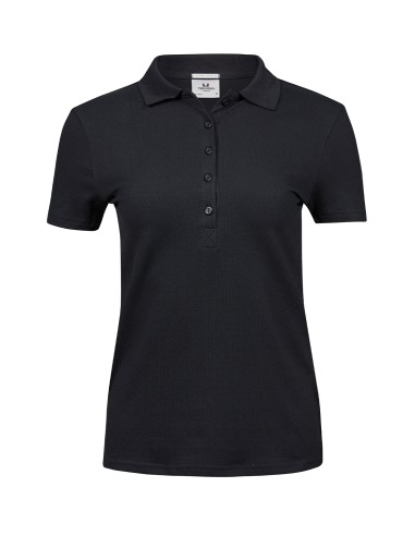 TEE-145-Womens Luxury Stretch Polo