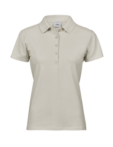TEE-145-Womens Luxury Stretch Polo