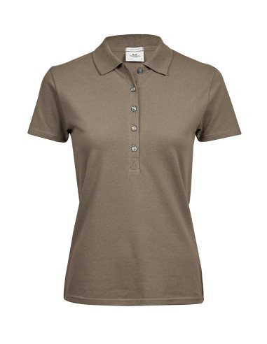 TEE-145-Womens Luxury Stretch Polo