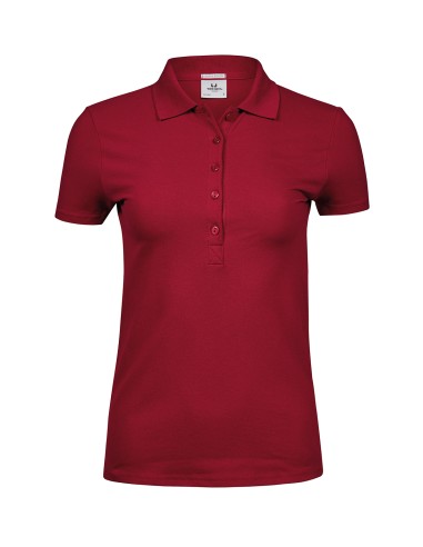 TEE-145-Womens Luxury Stretch Polo