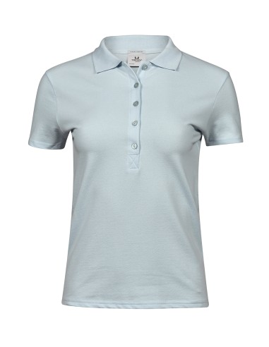 TEE-145-Womens Luxury Stretch Polo