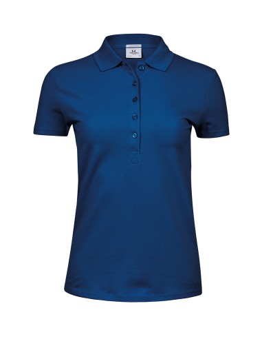 TEE-145-Womens Luxury Stretch Polo