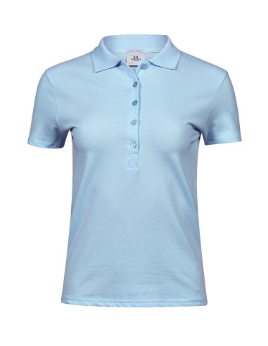 TEE-145-Womens Luxury Stretch Polo