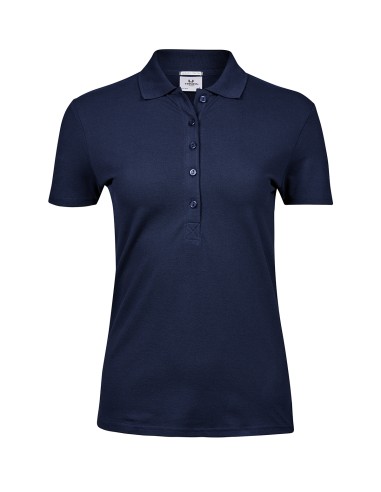 TEE-145-Womens Luxury Stretch Polo