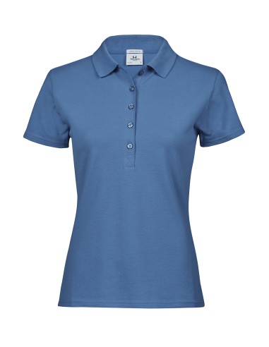 TEE-145-Womens Luxury Stretch Polo