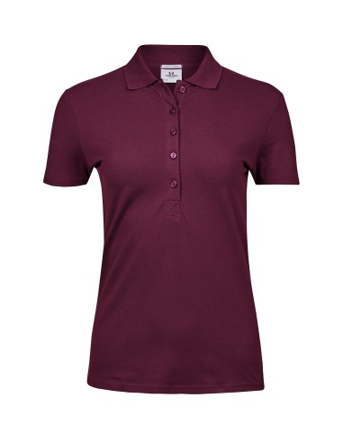 TEE-145-Womens Luxury Stretch Polo