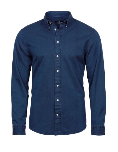 TEE-4002-Mens Casual Twill Shirt