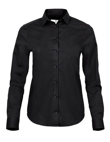 TEE-4025-Womens Stretch Luxury Shirt
