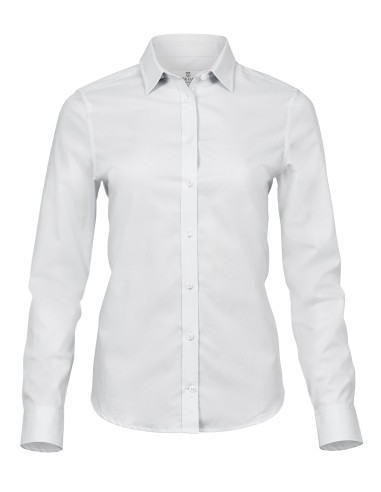 TEE-4025-Womens Stretch Luxury Shirt