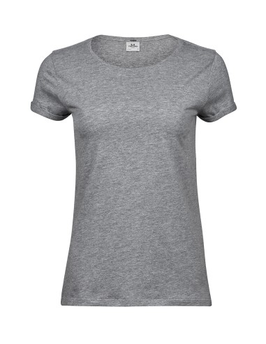 TEE-5063-Womens Roll-Up Tee