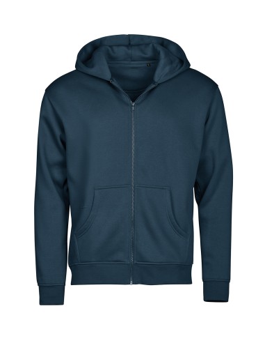 TEE-5154-UNLABELED Hooded Full Zip Sweatshirt