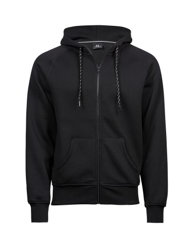 TEE-5435-Mens Fashion Full Zip Hood