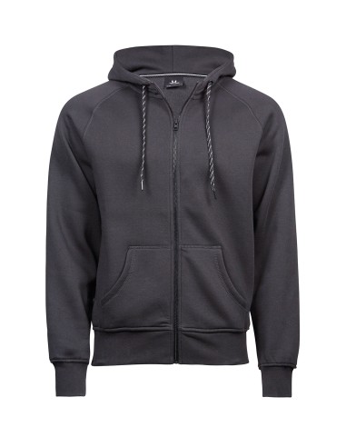 TEE-5435-Mens Fashion Full Zip Hood