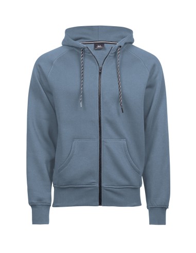 TEE-5435-Mens Fashion Full Zip Hood