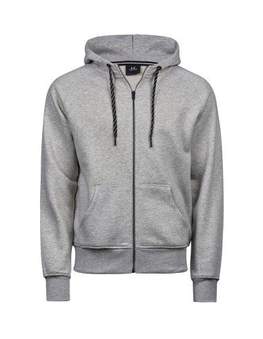 TEE-5435-Mens Fashion Full Zip Hood