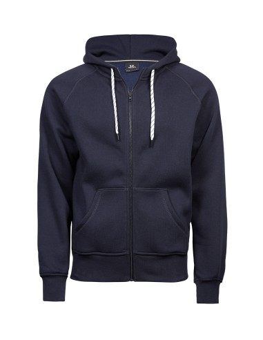 TEE-5435-Mens Fashion Full Zip Hood