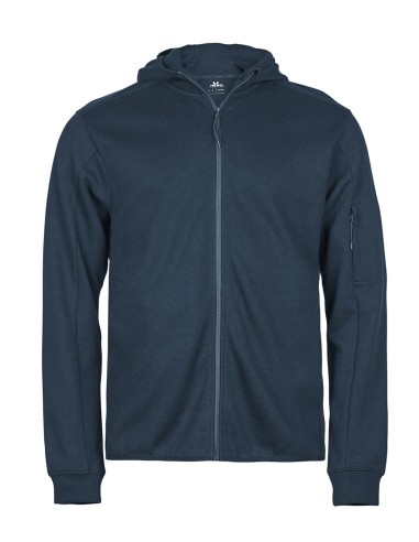 TEE-5706-Athletic Hooded Full Zip Sweat