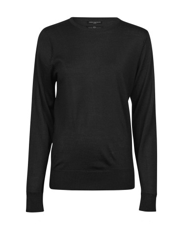 TEE-6006-Womens Crew Neck Sweater