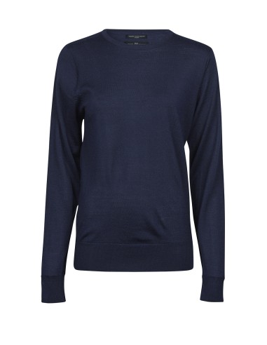TEE-6006-Womens Crew Neck Sweater