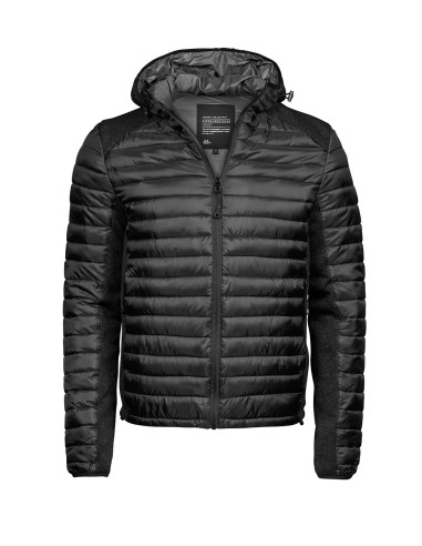 TEE-9610-Mens Hooded Outdoor Crossover Jacket