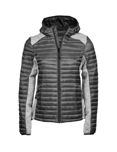 TEE-9611-Womens Hooded Outdoor Crossover Jacket