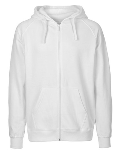 TIG-T63301-Unisex Tiger Cotton Hoodie With Zipper