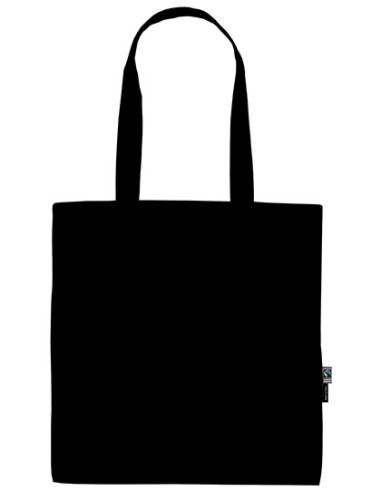 TIG-T90014-Tiger Cotton Shopping Bag With Long Handles
