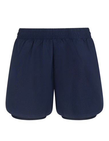 TOM-TL616-Ladies Double Layer Sport Shorts