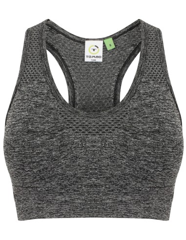 TOM-TL696-Ladies Seamless Crop Top