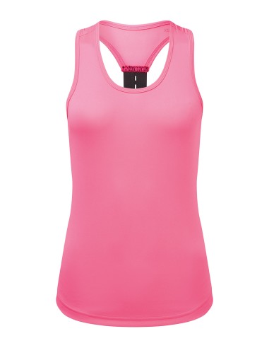 TRI-TR027-Womens Performance Strap Back Vest