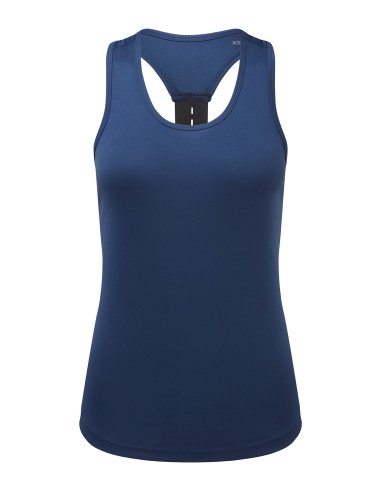 TRI-TR027-Womens Performance Strap Back Vest